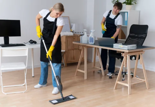 Nettoyage de bureau professionnel à Hornaing