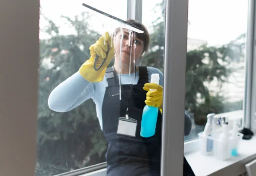 Nettoyage de vitres intérieures et extérieures à Hornaing